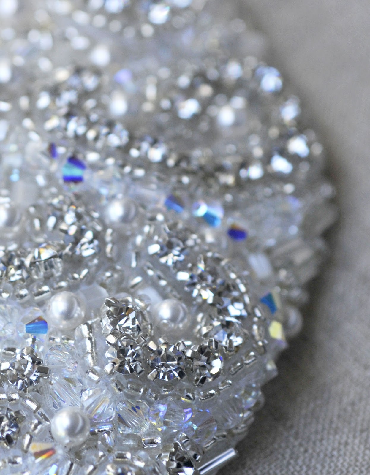 Grace Designs Hand Beaded Hair Piece