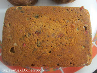 Indian Kitchen: Christmas Fruit Cake / Plum Cake (No Alcohol Version