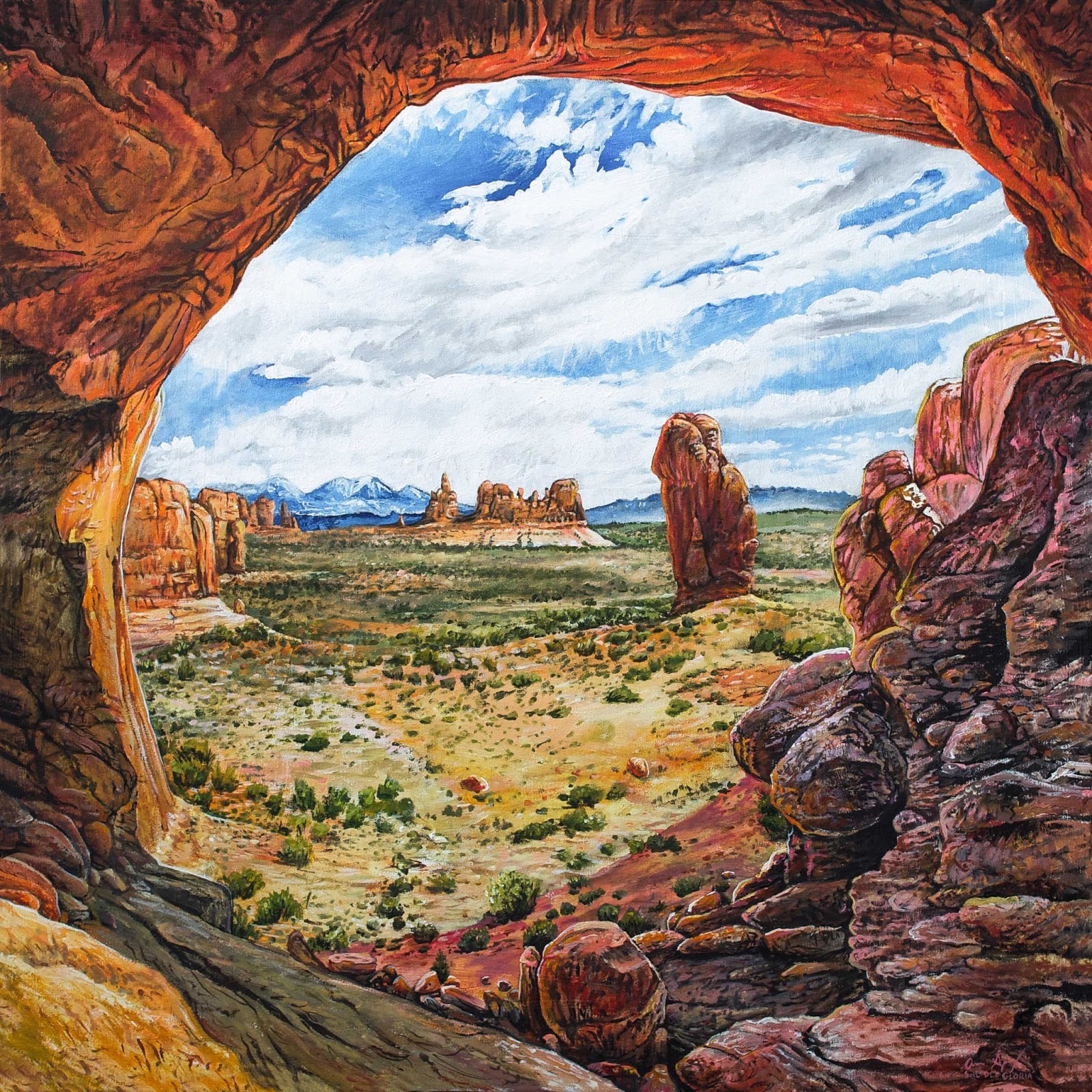 14er Art Family Trip Arches/Canyonlands National Park Spring 2015