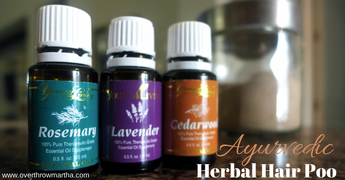 DIY Ayurvedic Herbal Hair Shampoo Overthrow Martha