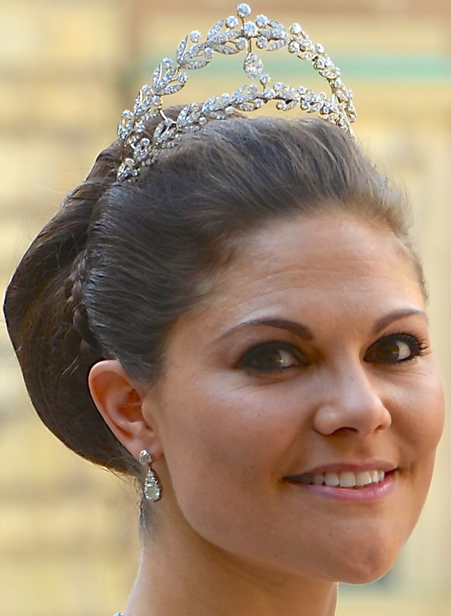 Tiara Mania Crown Princess Margareta of Sweden's Laurel Wreath Tiara