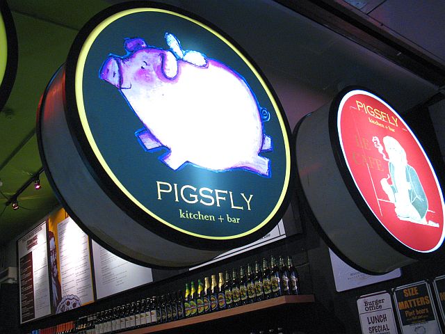 pigsfly kitchen and bar booking