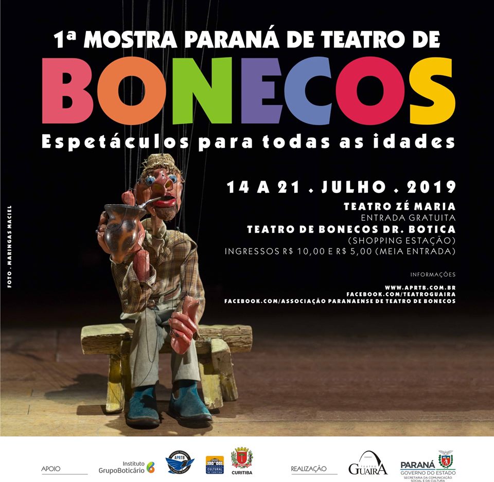 Mostra Paraná de Teatro de Bonecos/Rato de Biblioteca e Mulher Megafone