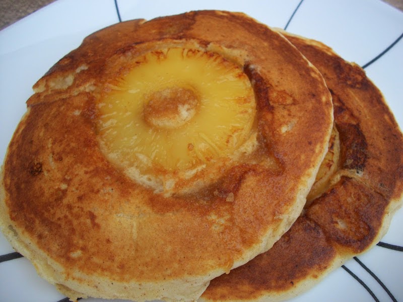 Cooking with Cristine Pineapple Upside Down Pancakes Two Ways