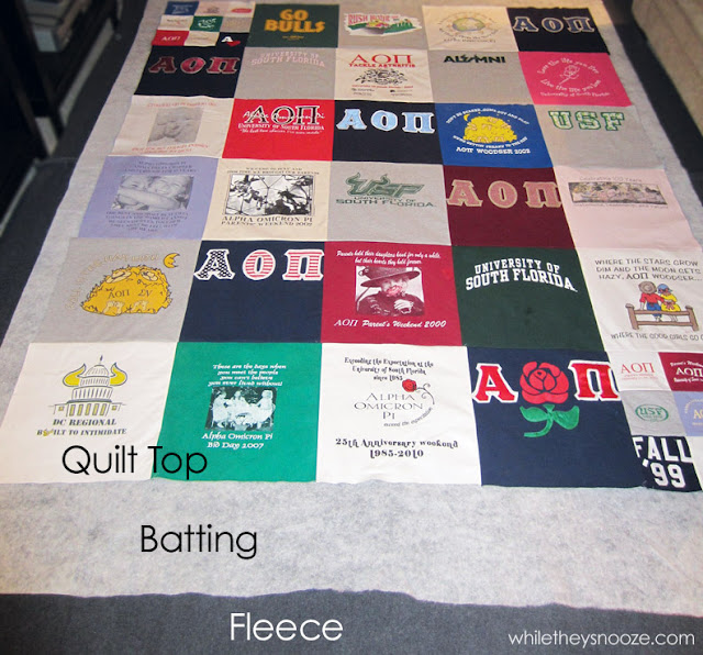 Decorella How to Make a TShirt Quilt