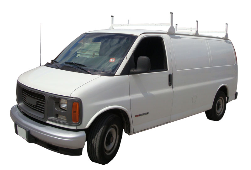 Aluminum Van Ladder Racks, SUV Ladder Racks, Pickup Caps Ladder Racks