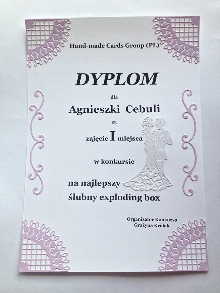 Wygrałam konkurs na najlepszy Exploding Box