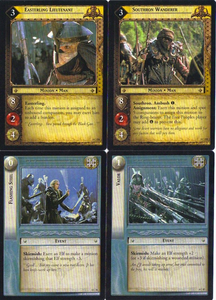 The Easterling Lord Of The Rings CCG Card MoM 2.U82 Ulaire Attea 
