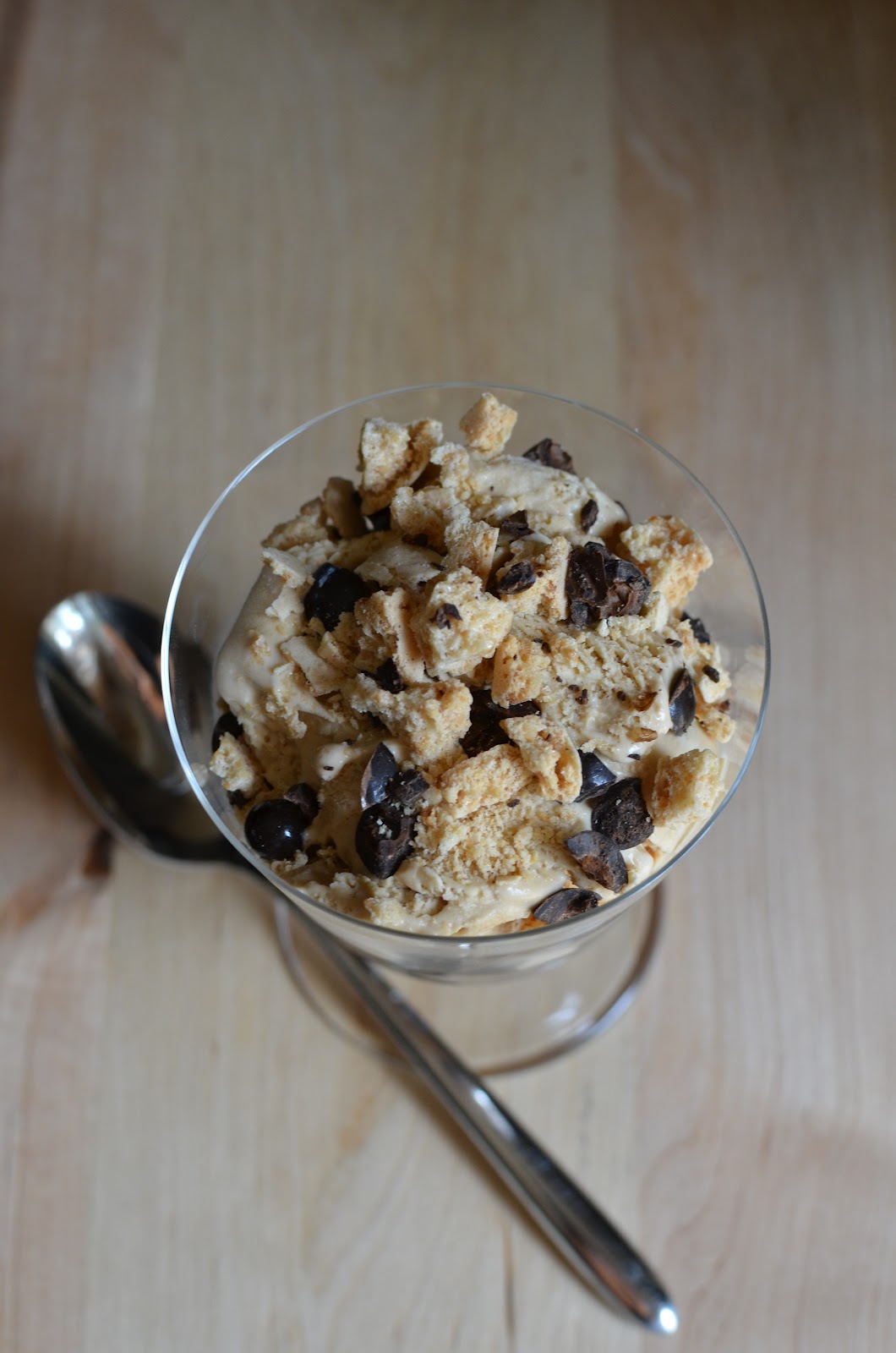 Playing with Flour Amaretti and ice cream parfait