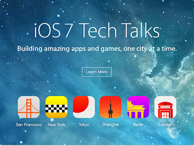 iOS 7 Tech Talks â€“ All Dates and Cities Revealed
