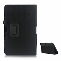 Litchi Leather Case Cover Stand for Samsung ATIV Smart PC XE500T 500T - Black Litchi Leather Case Cover Stand for Samsung ATIV Smart PC XE500T 500T - Black