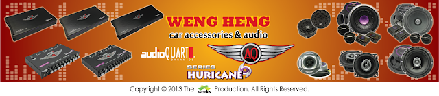 Weng Heng Car Accessories & Audio, Car Accessories, Audio, audioquart, aq, huricane series