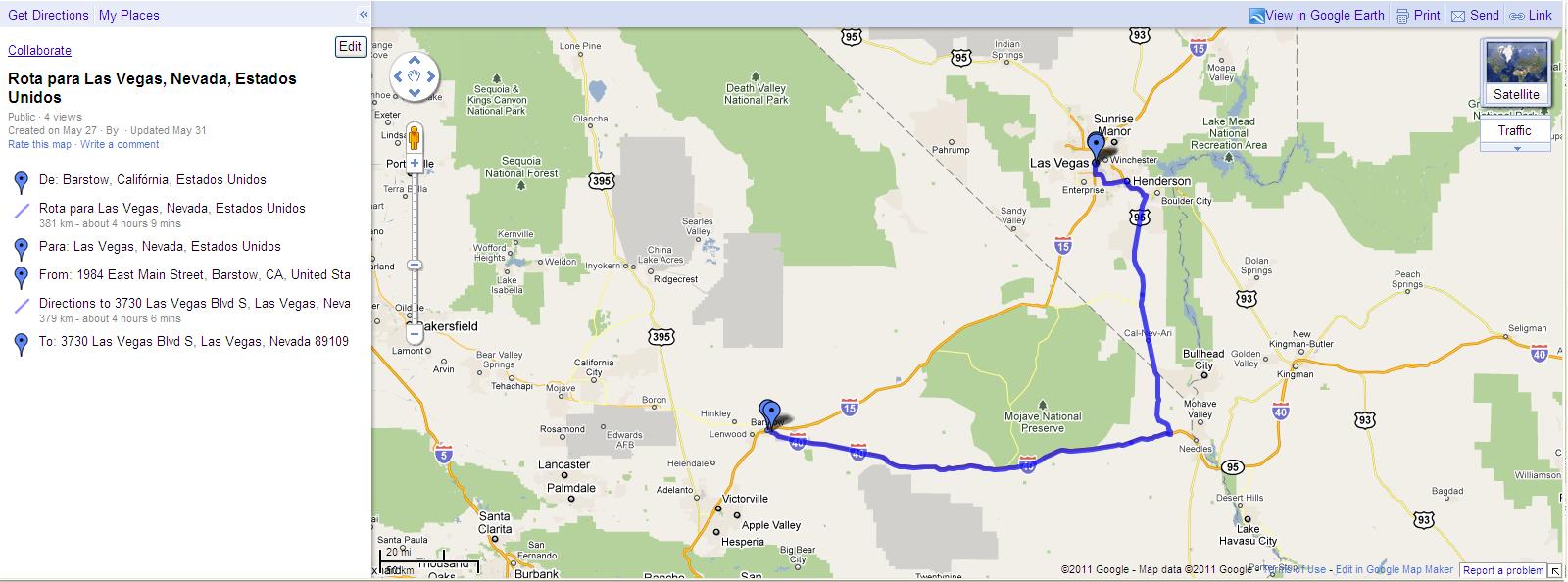 California 2011 Mapas