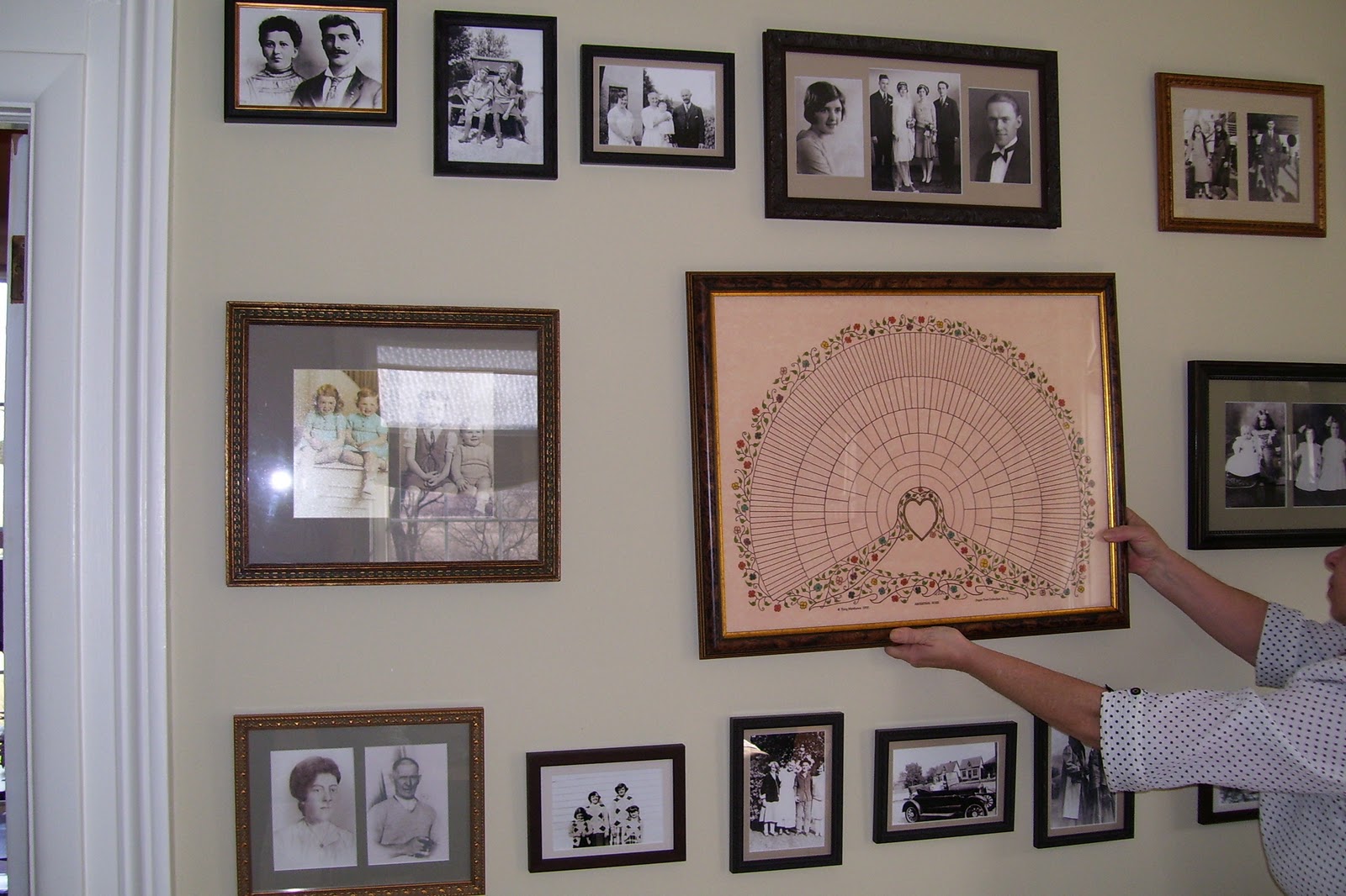 It's All Connected Hanging Picture Groupings