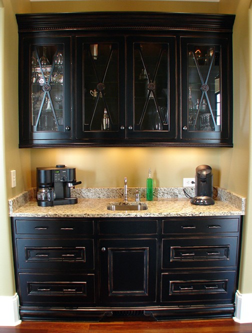 bar area inspiration Through the Front Door