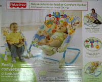 3 Fisher Price Deluxe Infant to Toddler Comfort Rocker