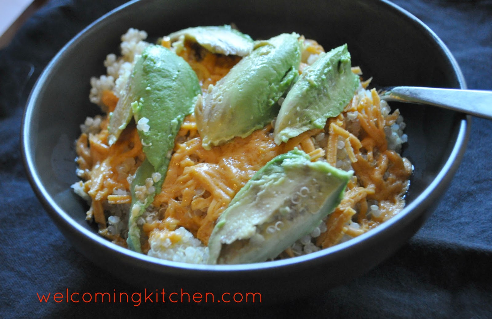 Avocado Quinoa Breakfast Kim's Kitchen