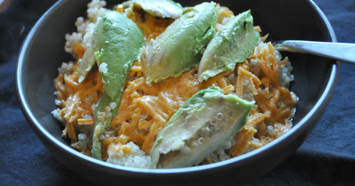 Avocado Quinoa Breakfast Kim's Kitchen