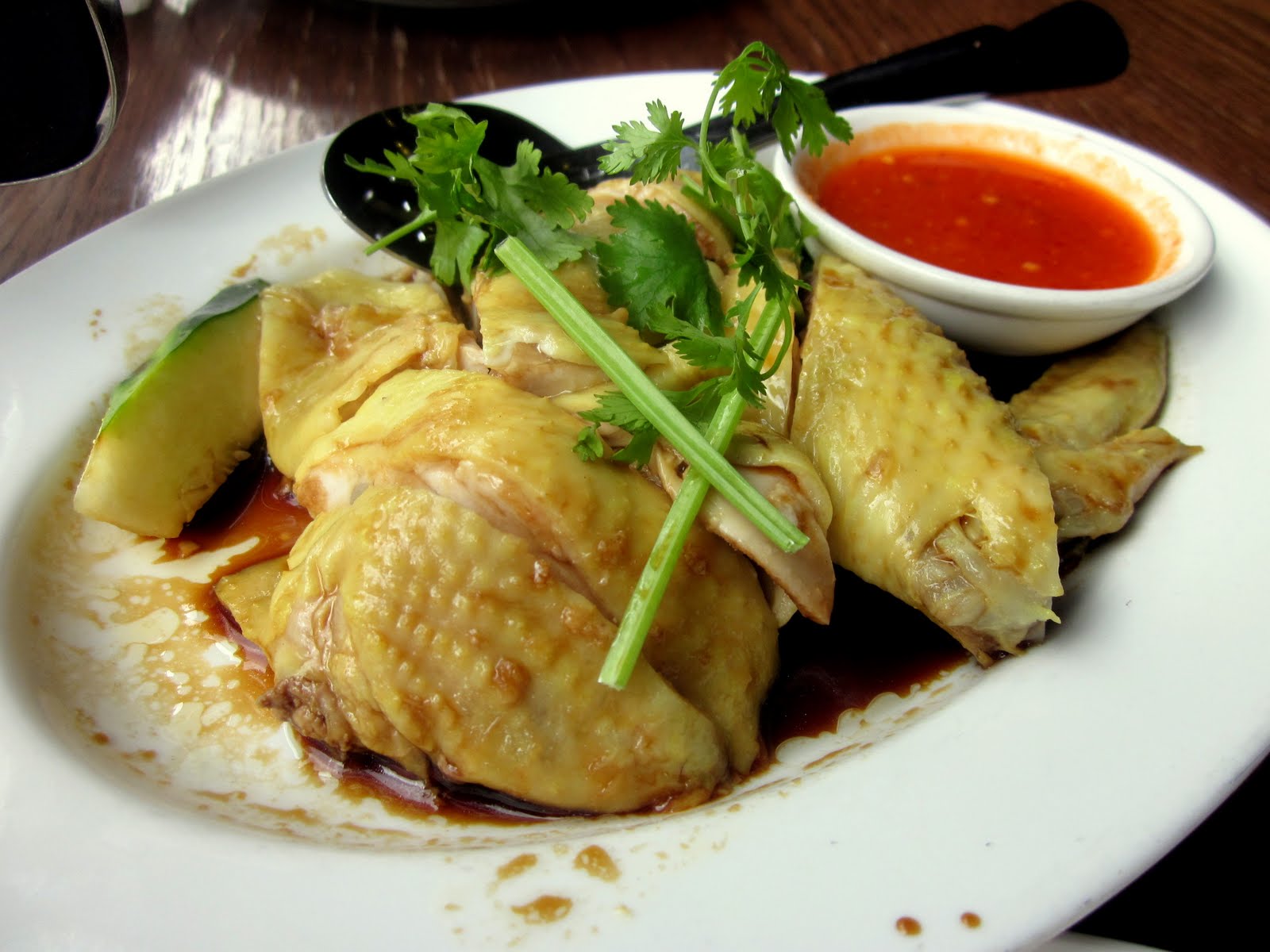 The Foodie Monster! NYC Lunch Hainanese Chicken at Nyonya in Chinatown!