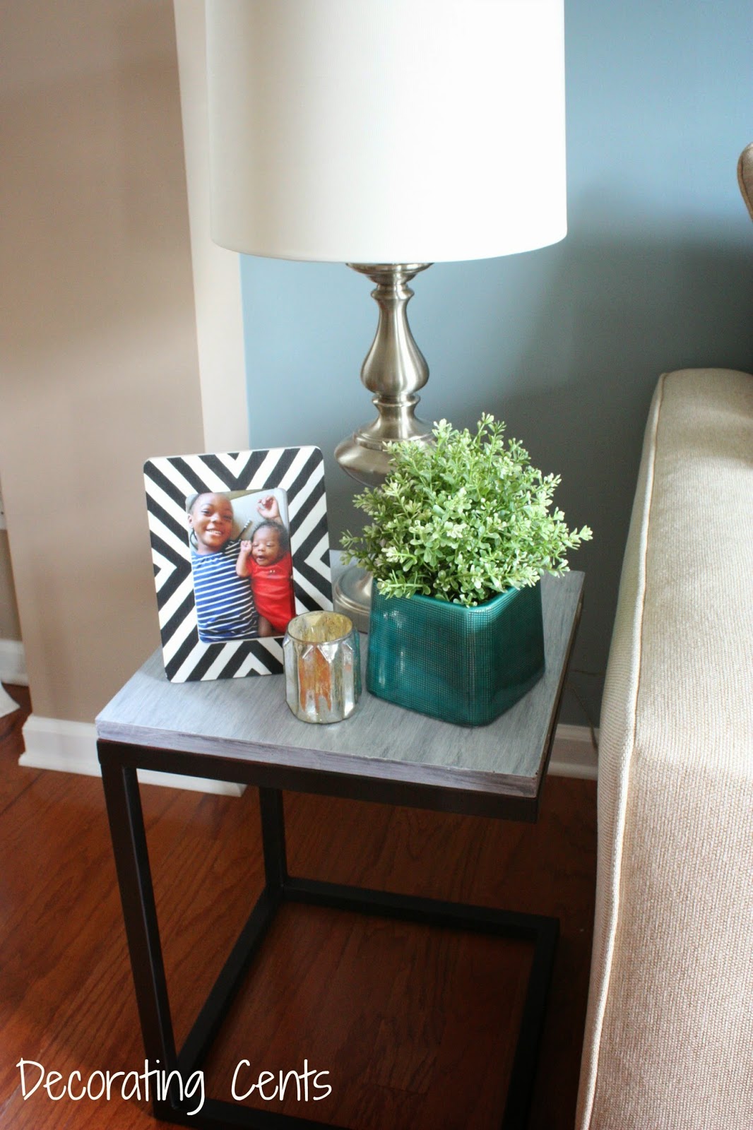 West Elm Inspired Side Table