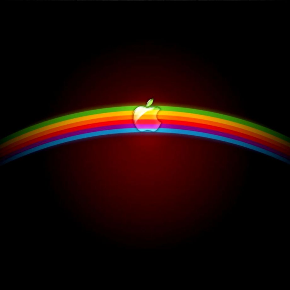Rainbow Apple Logo Rainbow Apple Logo