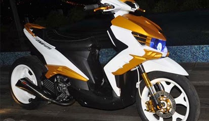 Modifikasi Yamaha GT 125 Dengan Ban dan Pelek AfterMarket Tips Modifikasi Yamaha GT 125 Dengan Ban dan Pelek AfterMarket