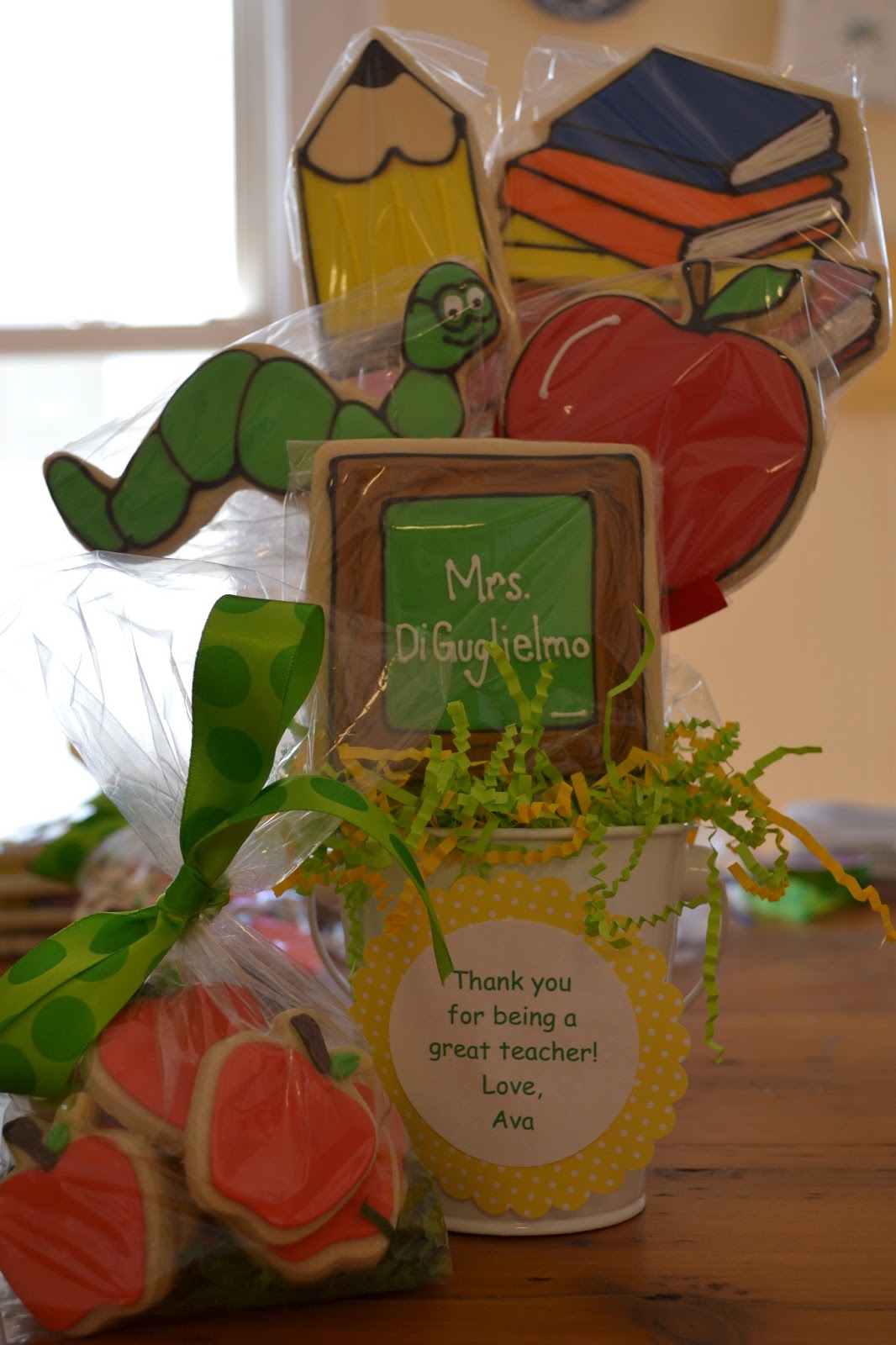 jackandy cookies: Teacher Cookie Gifts