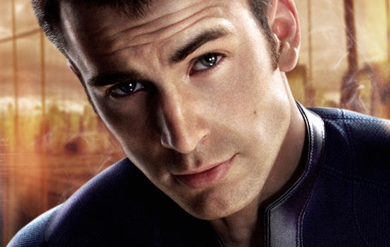 Chris Evans Hair Style in Fantastic 4 Chris Evans Hair Style in Fantastic 4