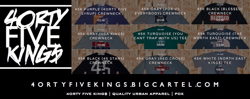Get your 4orty Five King$ HERE!!