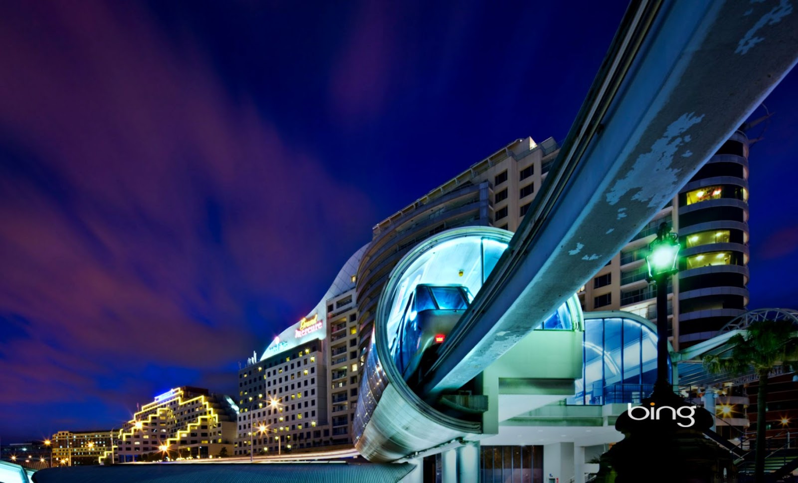 Darling Harbour Sydney Monorail Darling Harbour Sydney Monorail