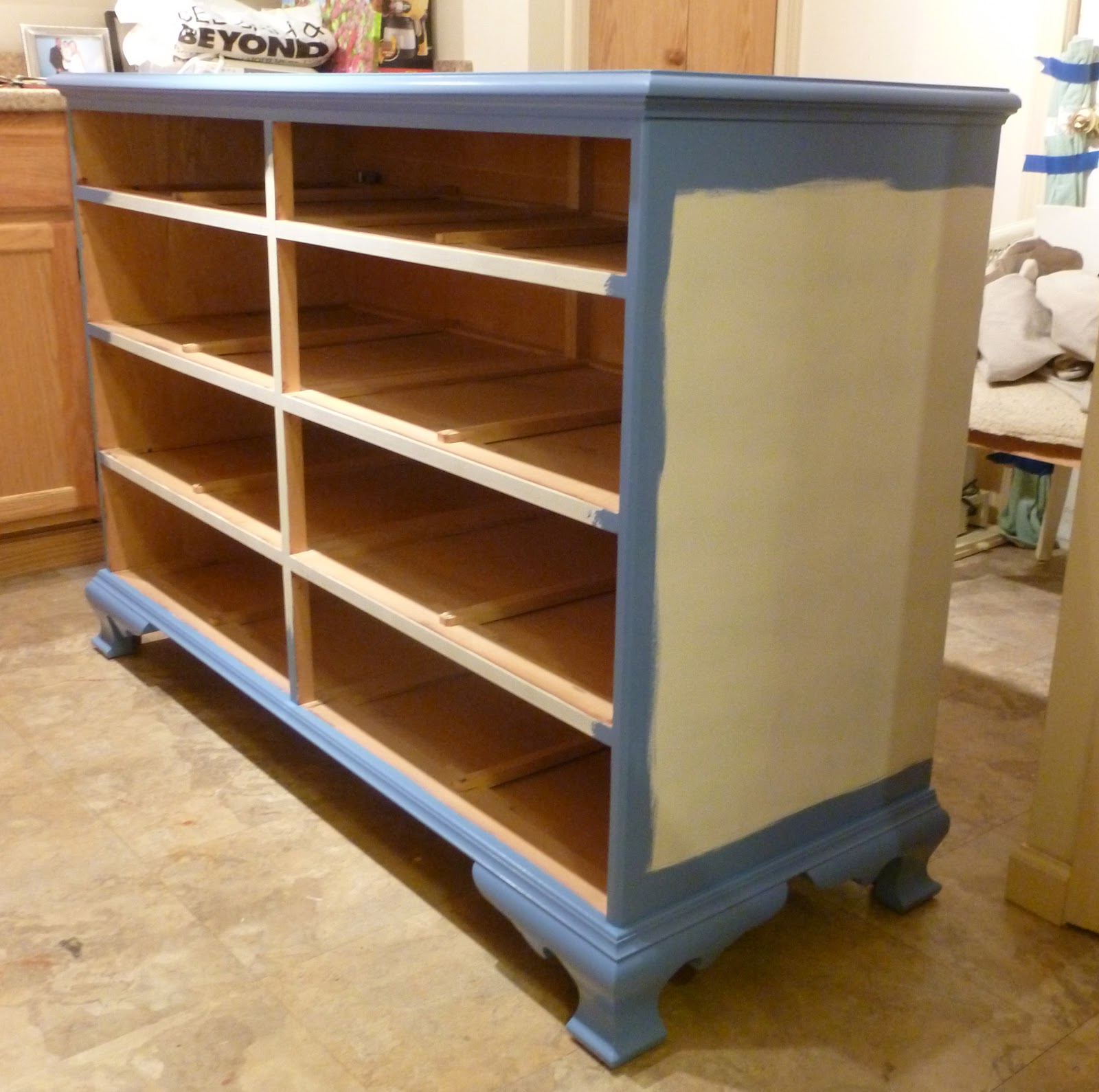 All That Brings Joy Blue Nursery Dresser
