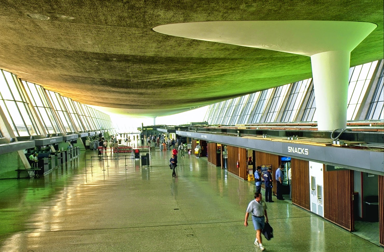 ArtChist Terminal del Aeropuerto de WashingtonDulles Eero Saarinen