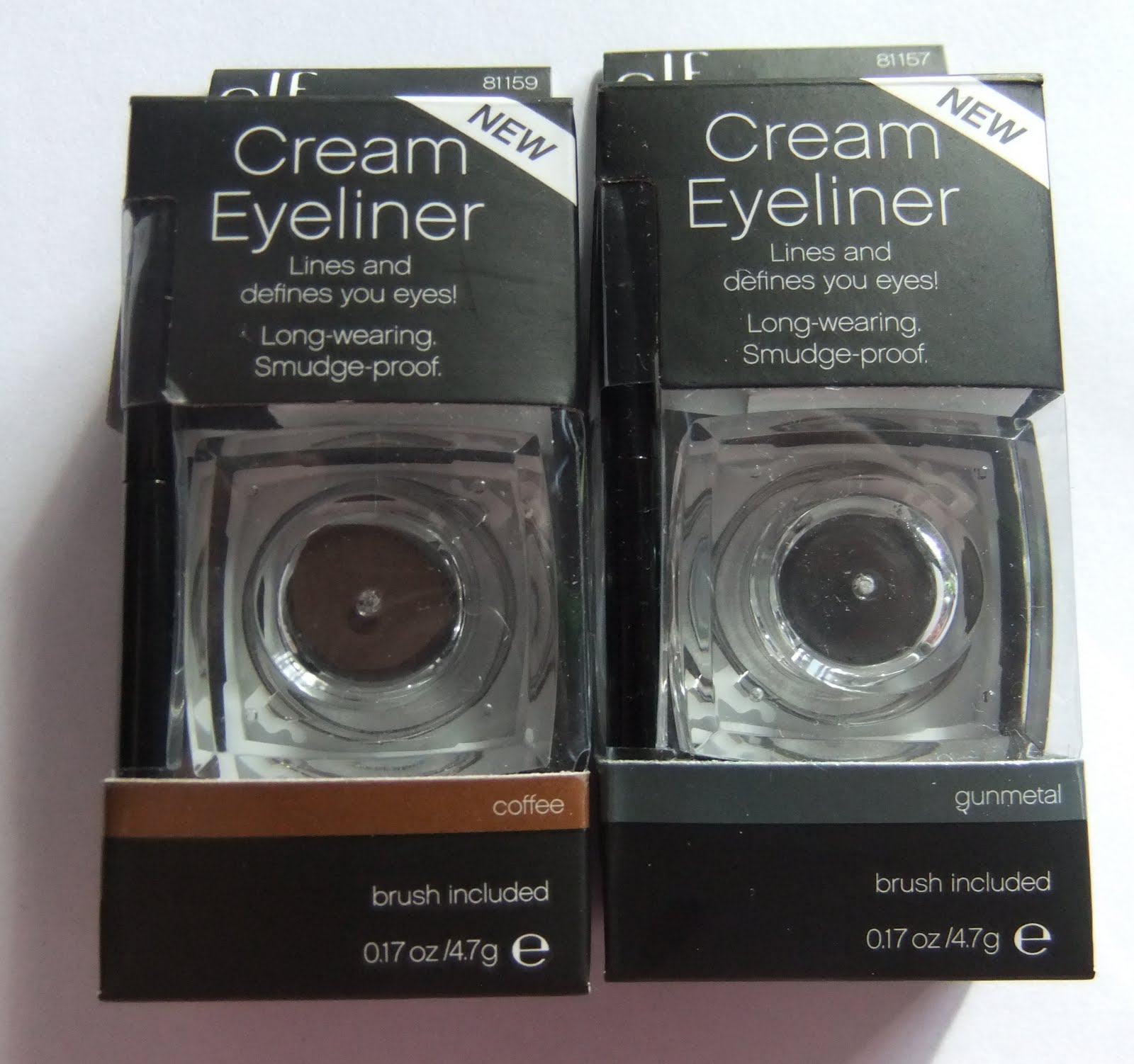 GretalRabbit Writes Review e.l.f. Cream Eyeliner (Coffee and Gunmetal)