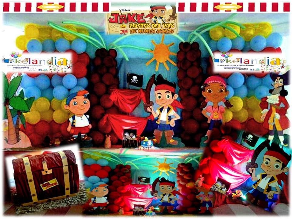  PKELANDIA  Fiesta de Jake y los Piratas del nunca jamás  Cumpleaños de Manuel