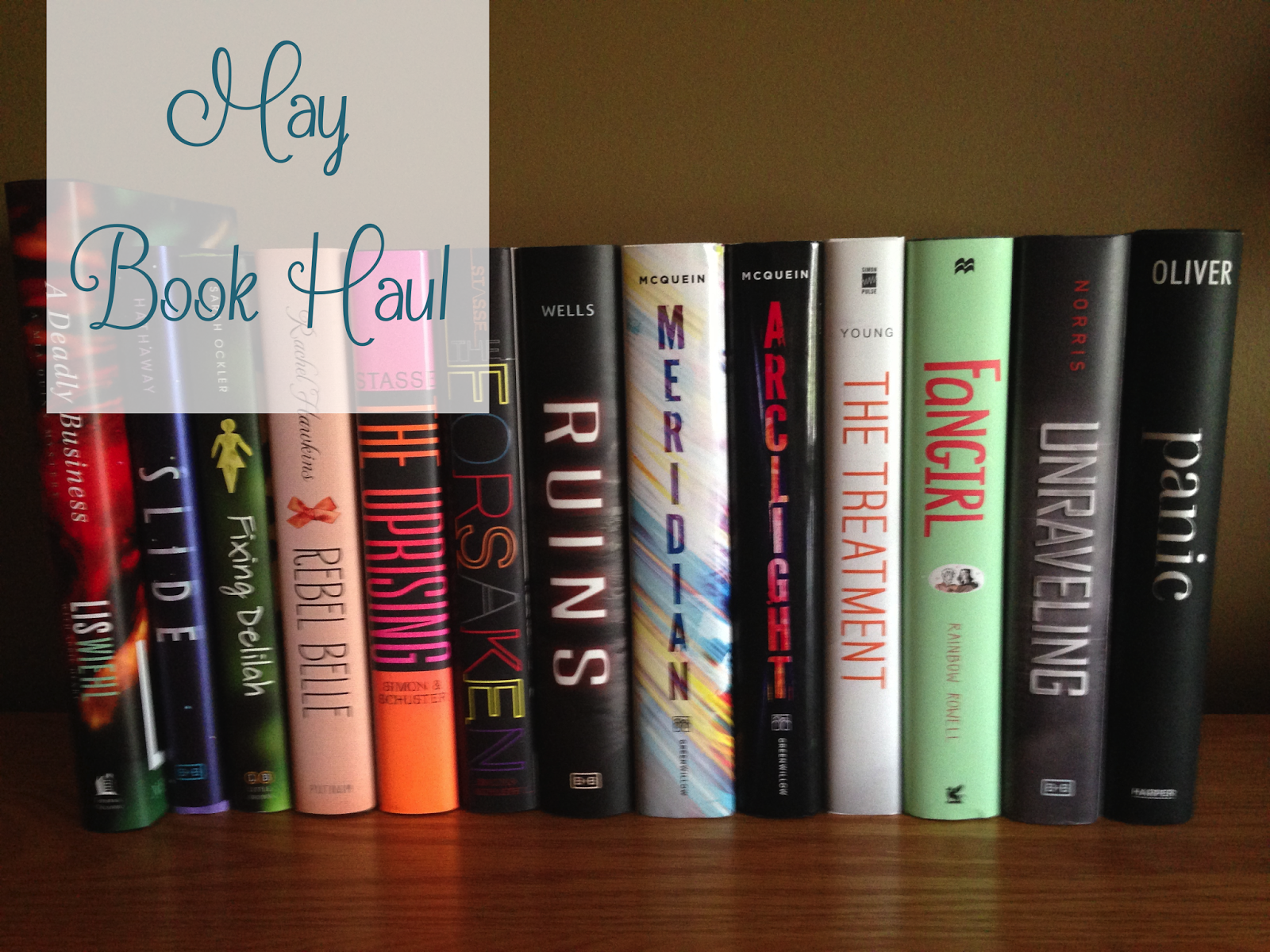 Ryley Reads May Book Haul 14 Books