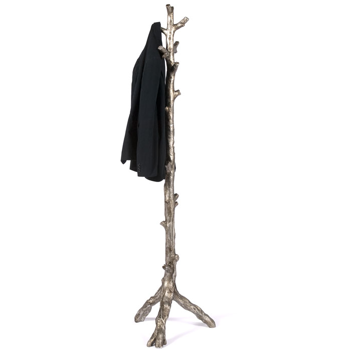 Antique Silver Coat Rack! Ack! This I really do need. ZGallerie 150