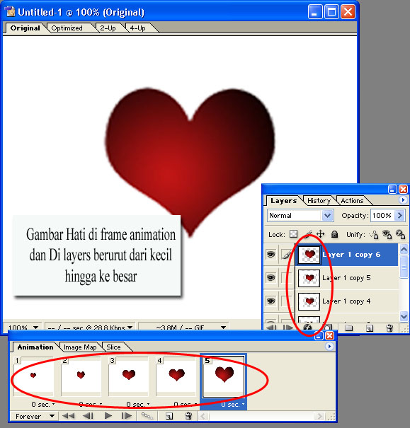 tutorial photoshop - membuat animasi hati bergerak
