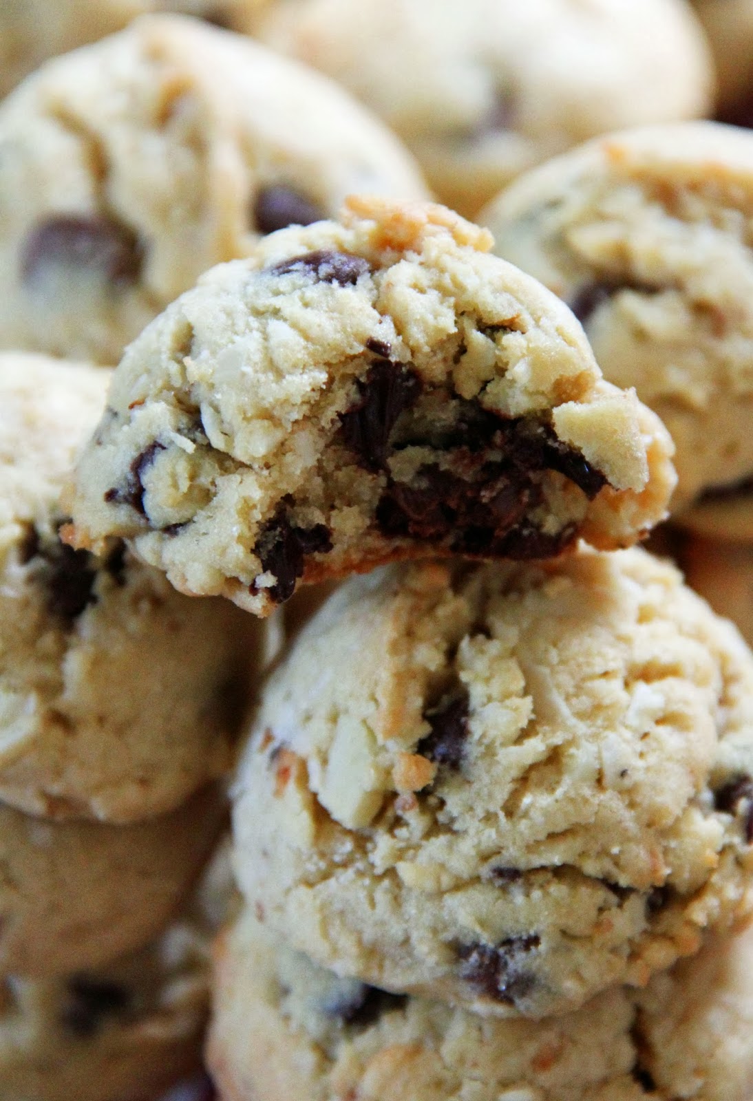 Jo and Sue Almond Joy Chocolate Chip Cookies