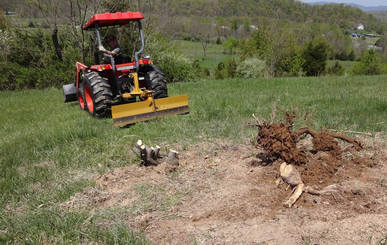 Shenandoah Gateway Farm Stump Pulling