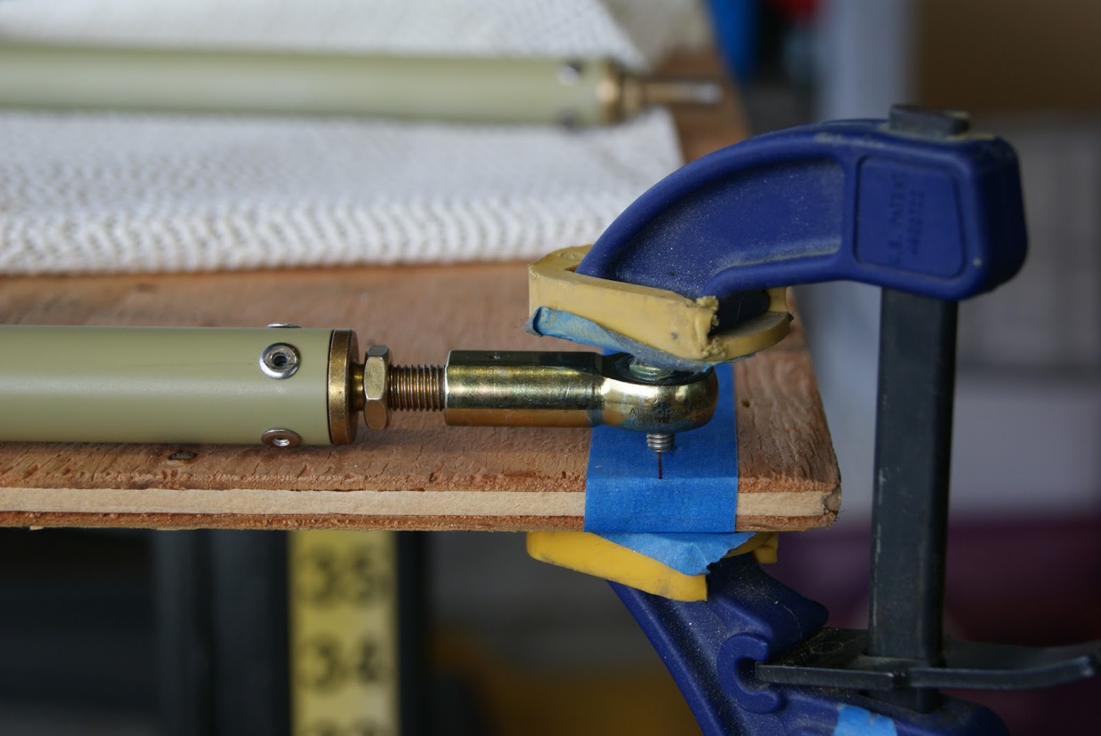 DOG Aviation John's RV12 Blog F1265 Flaperon Pushrods Assembled