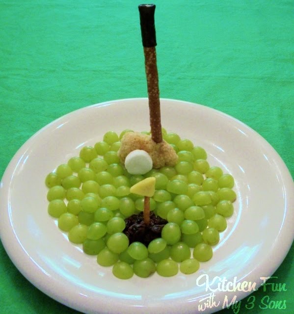 Grape Golf Snack! Kitchen Fun With My 3 Sons