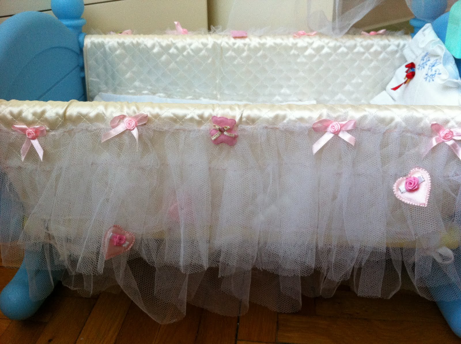 Bir Ailenin El Emeği Eski bebeğe yeni yatak&hellip;