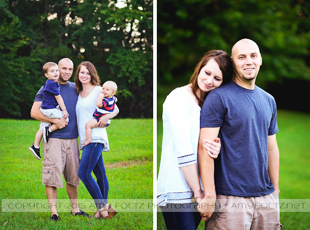 family photo session near Terre Haute, Indiana
