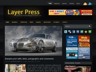 Layer Press Wordpress Template