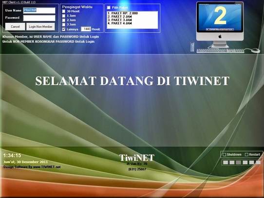 Setting Server Warnet