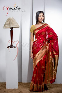 Superb Mansha Sarees Collection 2013