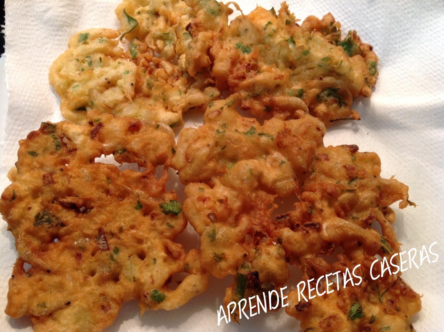 Aprende Recetas Caseras Tortillitas de Camarones