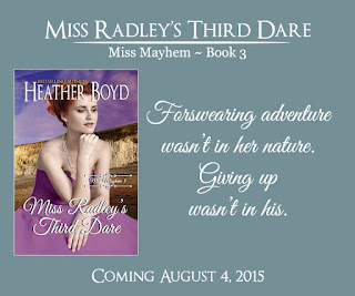 Miss Radley’s Third Dare by Heather Boyd Release Day