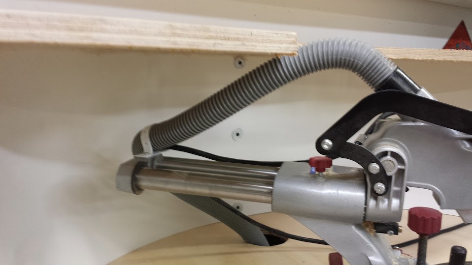 Dave's Blog Sliding Compound Miter Saw Dust Collection