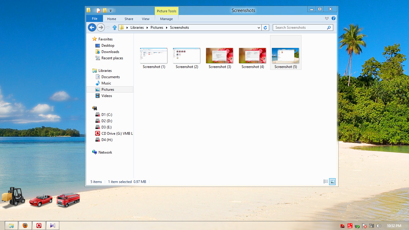 How to Take a Screenshot in Windows 8 without Extra Software